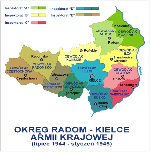 Okręg Radom - Kielce AK